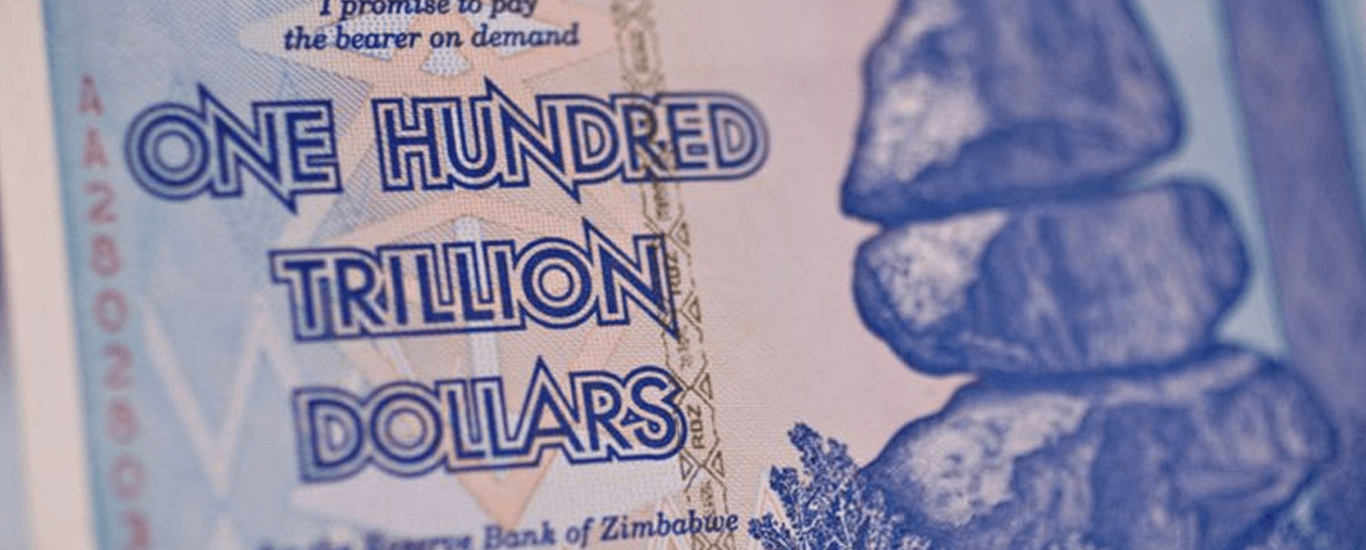 zim one trillion dollar note